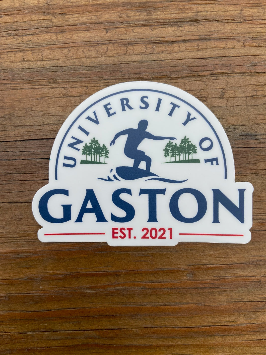 University of Gaston Sticker